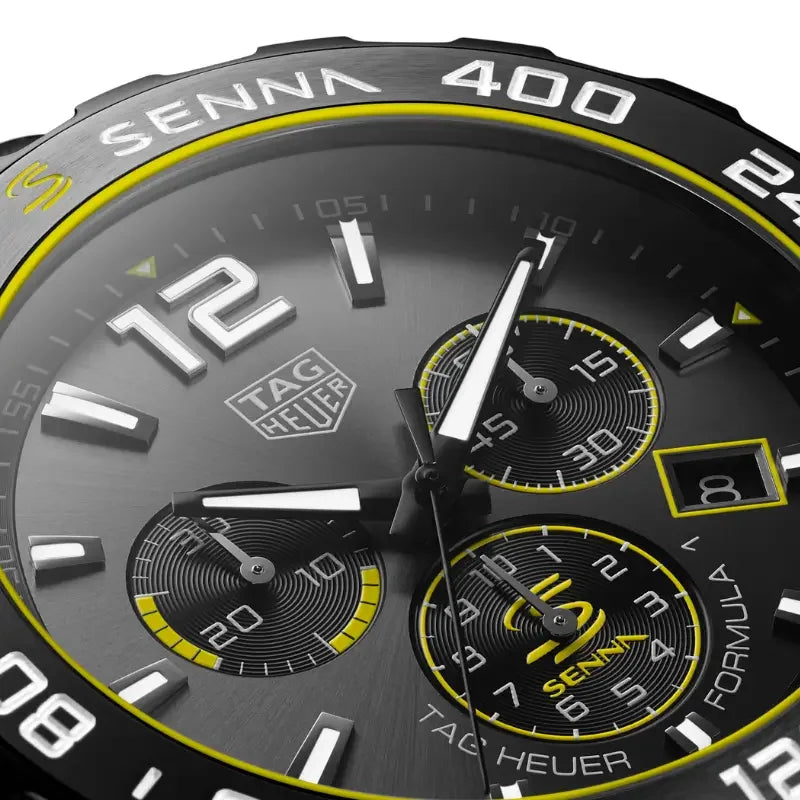 TAG Heuer Formula 1 Chronograph Black - Edição Especial Senna